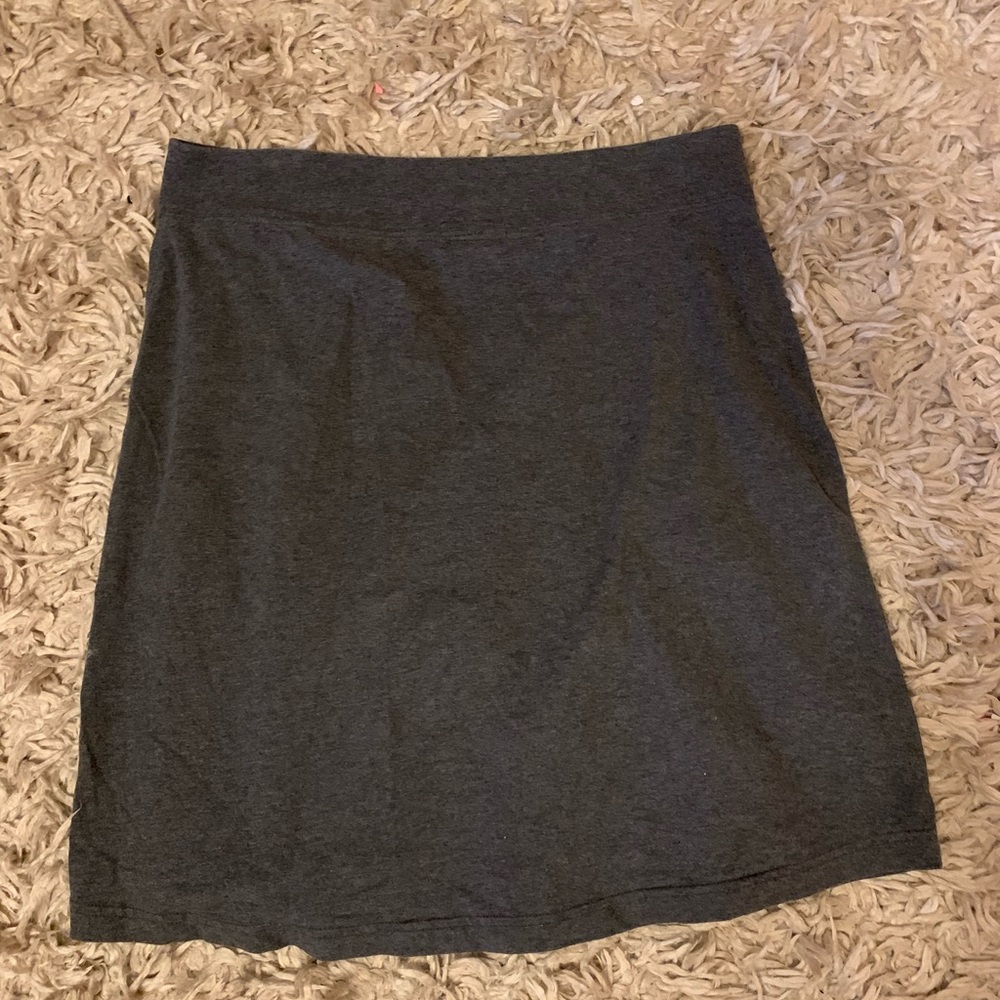 Women’s grey short skirt